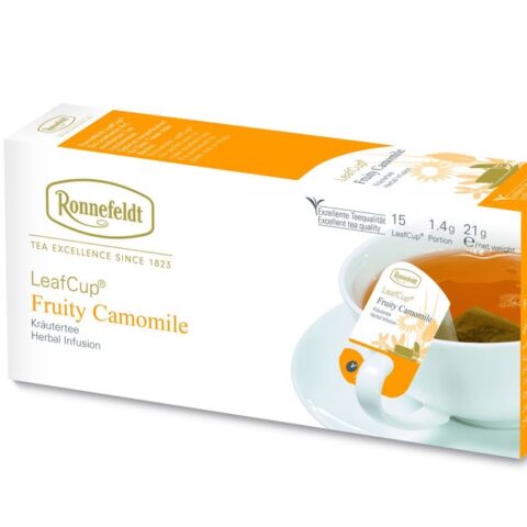 Ronnefeldt Leaf-Cup Fruity (Sweet) camomille 15tk taimetee