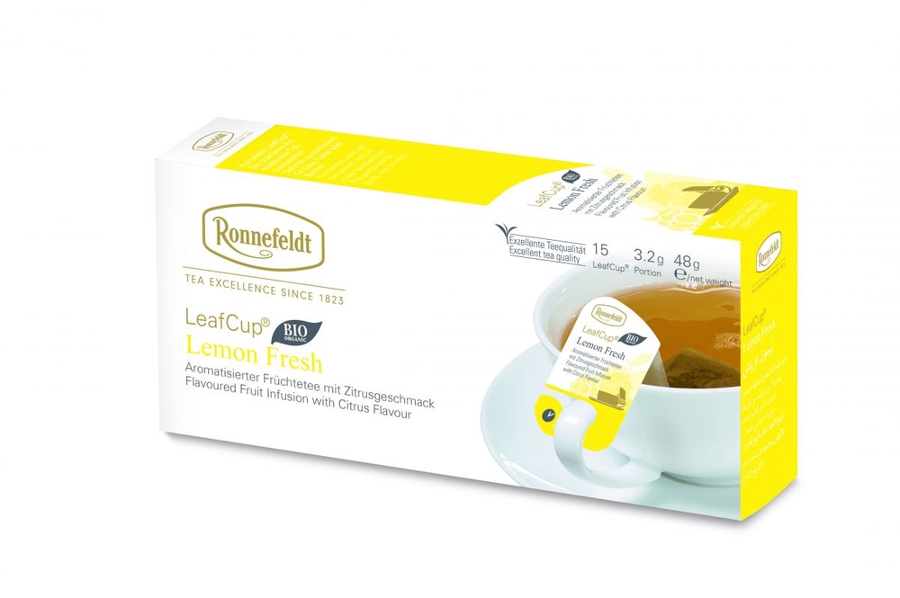 Ronnefeldt Leaf-Cup Lemon fresh 15tk taimetee
