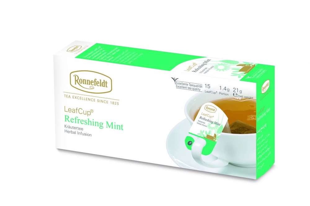 Ronnefeldt Leaf-Cup Refreshing mint 15tk taimetee