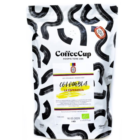 CoffeeCup Colombia La Esperanza (Bio/Orgaaniline) 1kg