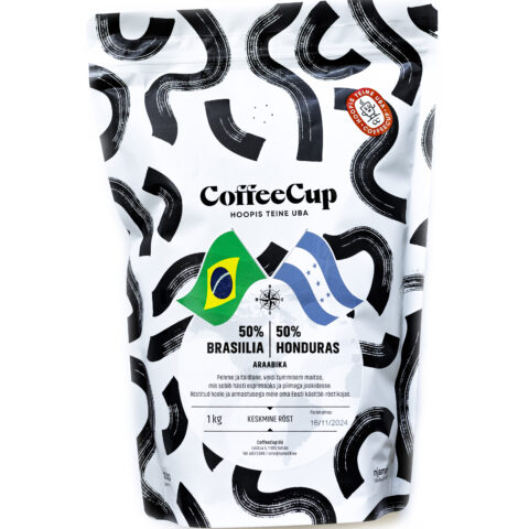 CoffeeCup käsitöökohv: 50% Brasiilia / 50% Honduras 1kg