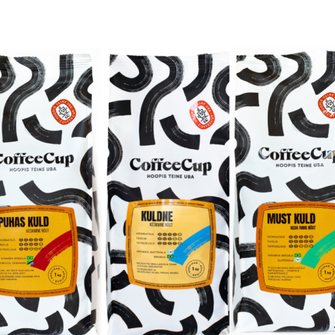 COFFEECUP'I KOHVIDE KOMPLEKT, 3 X 1 KG