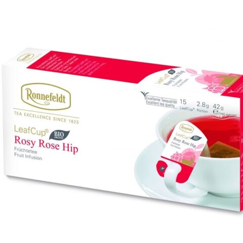 Ronnefeldt Leaf-Cup Rosy Rose Hip Organic 15tk taimetee
