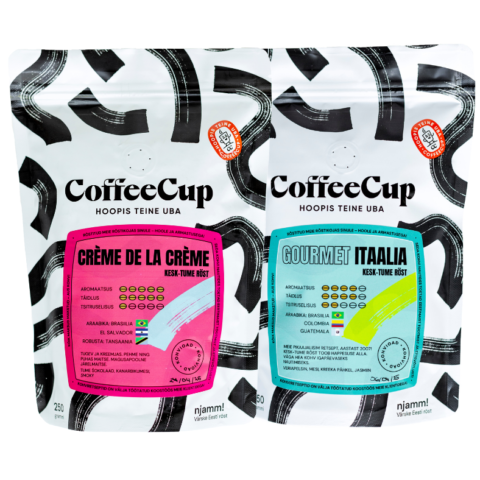 COFFEECUP'I KOHVIDE KOMPLEKT, 2 X 250GR